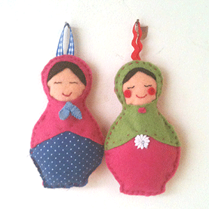 Russian doll Christmas decorations - Christmas crafts - allaboutyou.com