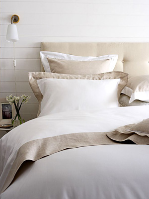 Neutral linen duvet covers Christy - New bed linen - bedroom decorating ideas - allaboutyou.com