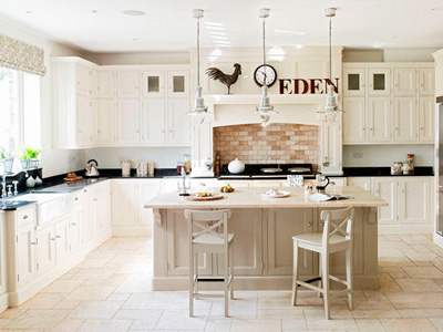 Cream country kitchen by Rencraft - kitchen design ideas - homes - allaboutyou.com