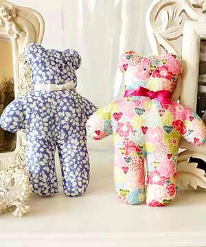 Tiny teddies to sew - free sewing pattern - Craft - allaboutyou.com
