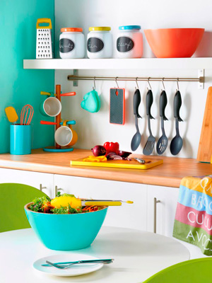 Bright-coloured kitchen accessories from Matalan - home decor accessories - allaboutyou.com