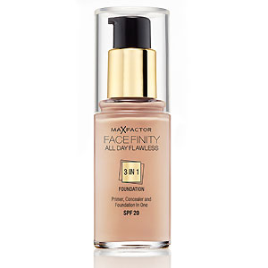 Max Factor Facefinity All Day Flawless 3-in-1 Foundation best foundation makeup beauty allaboutyou.com