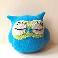 soft toy owl to sew - free sewing patterns UK - Craft - allaboutyou.com