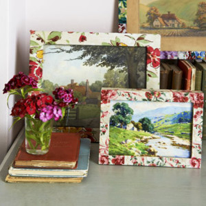 Picture frames - Make a fabric picture frame - Craft - allaboutyou.com