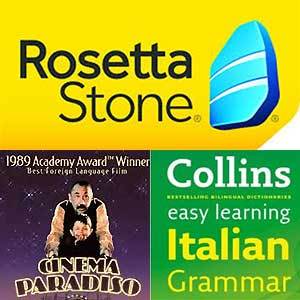Learning Italian with Rosetta Stone, Collins Italian Gramma and Cinema Paradiso - Carol Muskoron's blog - allaboutyou.com