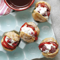 Raspberry and strawberry profiteroles - berries recipes - food - allaboutyou.com