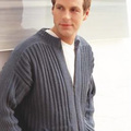 PR Man's zipped jacket to knit, from Rowan - Free knitting patterns - Craft - allaboutyou.com