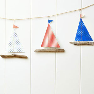 Make a driftwood boat garland - Home makes - Craft - allboutyou.com