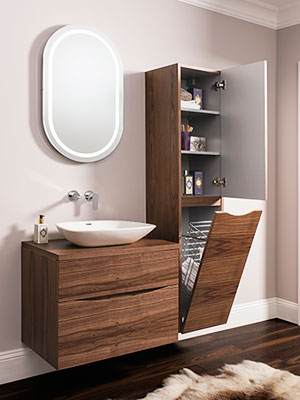 wallmounted cupboard - bathroom design ideas - homes and UK decor ideas - allaboutyou.com