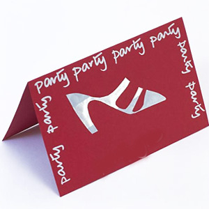 Party shoe invitation to make - party craft ideas - Easy craft ideas - Craft - allaboutyou.com