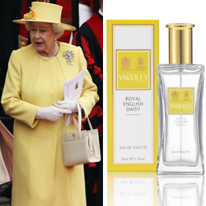 queen elizabeth yardley royal english daisy perfume 200511