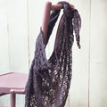 triangular scarf to crochet, from Crochet Workshop by Erika Knight
