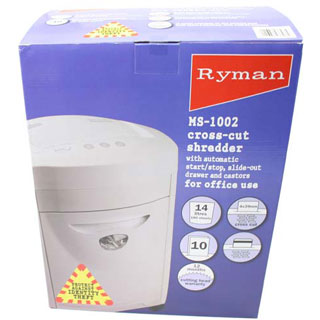 Ryman MS-1002 shredder