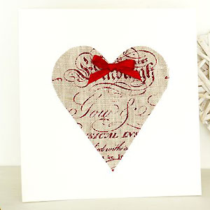 Make a patterned heart card - Christmas cards to make - Christmas craft ideas - Craft - allaboutyou.com