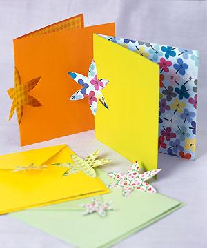 How to make a pretty cut-out flower Easter card  - Easter craft ideas - Craft - allaboutyou.com