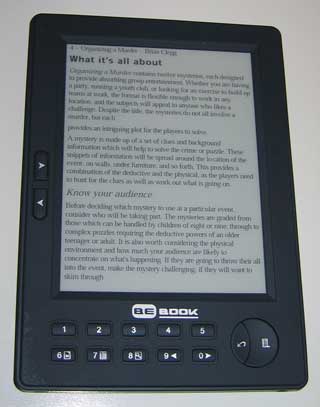 BeBook e-reader