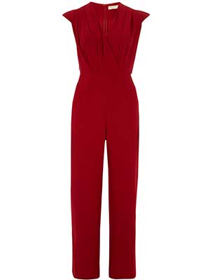 Wine jumpsuit, Dorothy Perkins - party outfits - evening wear - fashion & beauty - allaboutyou.com
