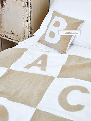Sew an alphabet quilt - free sewing patterns UK - craft - allaboutyou.com