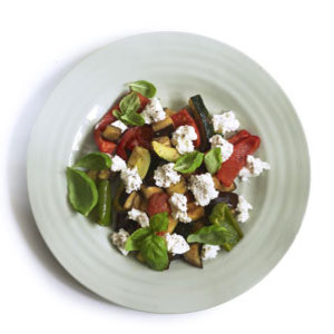 Plate of roasted vegetable salad - Crack the 5:2 diet and beat the bulge - Diet&wellbeing - allaboutyou.com