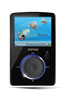 GH Sansa Fuze MP3 player