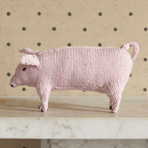 pig to knit from 'Knit your own Farm' book - Free knitting patterns - Craft - allaboutyou.com