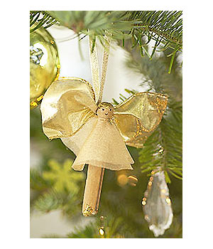 Clothes-peg Christmas fairy decoration - Make a clothes peg Christmas fairy decoration - Christmas decorations to make - Craft - allaboutyou.com