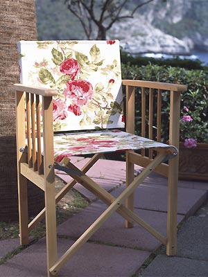 PP replace fabric on garden chairs
