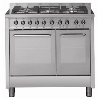 GH Indesit KP900GX range cooker