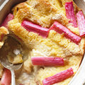 Rhubarb bread and butter pudding - rhubarb recipes - food - allaboutyou.com