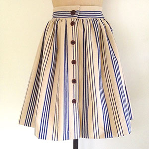 Free sewing pattern: make a button-through skirt - craft - allaboutyou.com
