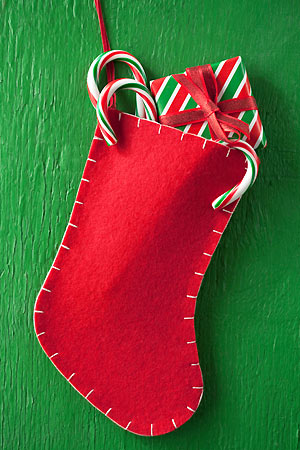 Simple felt Christmas stocking to make - Christmas craft ideas - Craft - allaboutyou.com