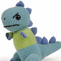Crochet a dinosaur amigurumi: free pattern - Toys to make - free crochet patterns - Craft ideas for kids - Craft - allaboutyou.com