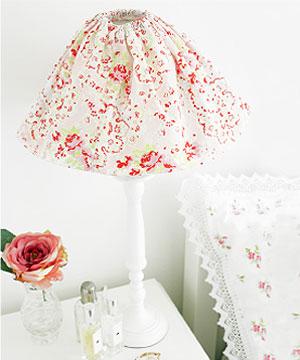 Floral lampshade