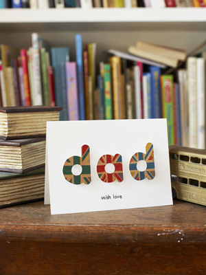 'Dad' Father's Day card to make - Make your own Father's Day cards - Craft - allaboutyou.com