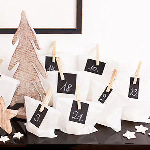Getty - Contemporary paper-bag advent calendar to make - Advent calendars to make - Modern Christmas craft ideas - Craft - allaboutyou.com