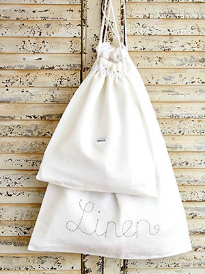 Sew linen laundry bags: free sewing pattern - free sewing patterns UK - Craft - allaboutyou.com