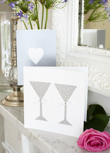 Wedding and engagement handmade cards