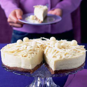 White chocolate torte recipe - White chocolate recipes - UK recipes and food - allaboutyou.com