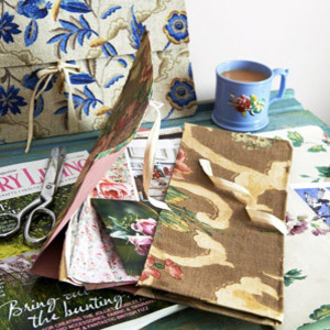 Fabric-covered folder - Make a fabric-covered folder - Country&travel - allaboutyou.com