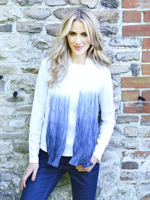 Ombre scarf - Make something to wear with a metre of fabric - Fashion makes - Craft - allaboutyou.com