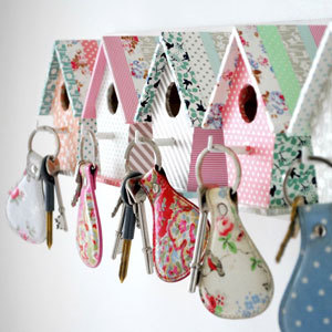Birdhouses with keys - Meet the craft bloggers - Craft - allaboutyou.com