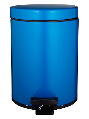 Blue Brabantia pedal bin from John Lewis - bathroom storage ideas - homes - allaboutyou.com