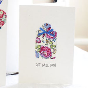 Get well soon handmade card