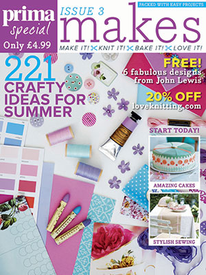 Get your issue of Prima makes - Prima magazine - craft ideas - allaboutyou.com