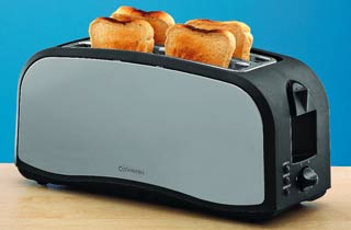 GH Cookworks 4 slice toaster