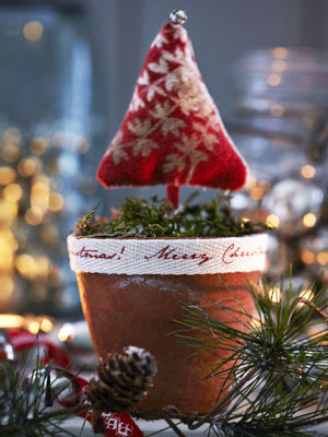 Mini Christmas tree - Make a mini Christmas tree - Christmas decorations to make - Craft - allaboutyou.com