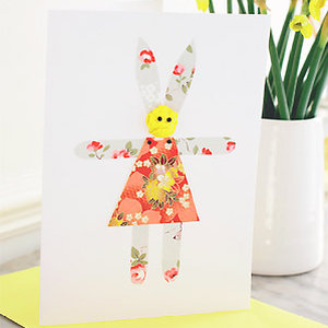 PP Easter bunny card to make - Make your own Easter cards - Craft - allaboutyou.com