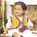 baby waistcoat to knit - Free knitting patterns for babies - Craft - allaboutyou.com