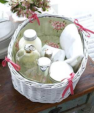 A beauty basket to make - Easy craft ideas - Makes for your boudoir - Craft - allaboutyou.com