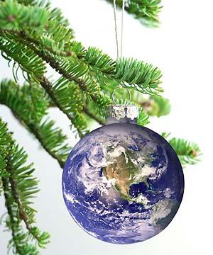 planet Earth as Christmas bauble - Christmas gift guide: charity Christmas gifts - allaboutyou.com